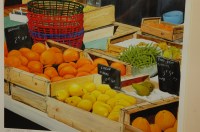 Lot 1035 - Bill Crockford - Fruit, lithograph, signed and...