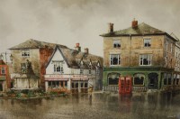 Lot 1042 - Reg Siger - Market Square, Bury St Edmunds,...