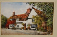Lot 1045 - Reg Siger - The Horseshoes Public House, ink...
