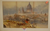 Lot 1048 - L Raven Hill - Bridge problem, set of three,...