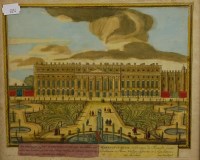 Lot 1065 - 18th century topographical engraving of...