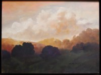 Lot 1066 - Assorted continental modern oils to include...