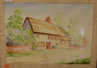 Lot 1077 - Mid 20th century English school - drinkers at...