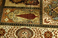 Lot 1166 - A machine woven Persian style woollen carpet...