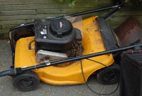 Lot 1147 - A Briggs & Stratton petrol driven lawnmower...