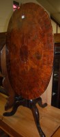 Lot 1444 - An antique yew wood and further specimen wood...