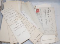 Lot 1009 - Collection of 45 signed letters, including...