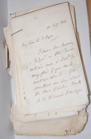 Lot 1011 - Collection of 70 signed letters, mainly to Sir...