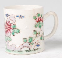 Lot 1090 - A mid-18th century English porcelain coffee...