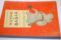 Lot 1051 - BRUNHOFF, Jean De, Histoire de Babar, Paris...