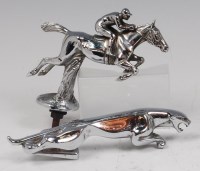 Lot 132 - A 1930s chrome car mascot in the form of a...