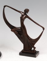 Lot 140 - After Nelo - A conteporary bronze standing...
