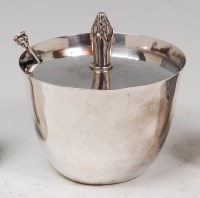Lot 99 - Patricia Lee - A 1960s silver sugar bowl and...
