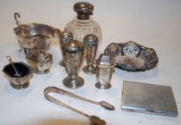 Lot 257 - An Edwardian silver bonbon dish of pierced...