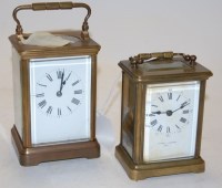 Lot 280 - An early 20th century lacquered brass cased...
