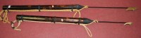 Lot 173 - Two reproduction whaling harpoons