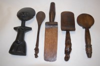 Lot 52 - A 20th century African carved fertility figure,...