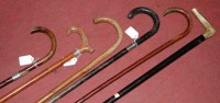 Lot 673 - A collection of six Victorian and later...