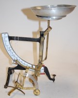 Lot 20 - An early 20th century Dutch brass and iron...