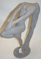 Lot 31 - A large modern composition figure of a female...