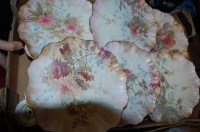 Lot 77 - A Victorian Doulton Burslem Blushware part...