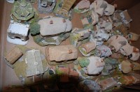 Lot 81 - Three boxes of assorted cottage ornaments to...
