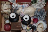 Lot 104 - A box of miscellaneous items to include...