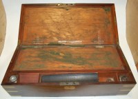 Lot 118 - A large Victorian mahogany and brass bound...