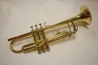 Lot 127 - A modern Jupiter brass trumpet, in fitted...