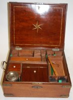 Lot 140 - A Victorian mahogany satinwood inlaid and...