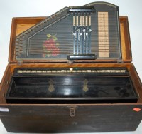 Lot 154 - A French Busson piano accordion, in original...