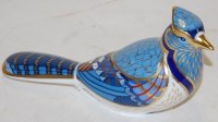 Lot 214 - Two Royal Crown Derby desk ornaments, each in...