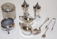Lot 249 - An early 20th century silver open salt...