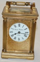 Lot 252 - An early 20th century lacquered brass cased...
