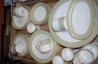 Lot 74 - A Royal Doulton eight place setting tea and...