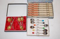 Lot 319 - A set of six early 20th century eastern white...