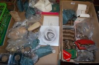 Lot 341 - Two boxes of mainly British pre decimal coins...