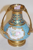 Lot 349 - A late 19th century French porcelain and...