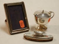 Lot 371 - A silver mounted small easel photograph frame,...