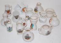 Lot 223 - A small collection of assorted Goss crested...