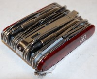 Lot 393 - A boxed 'as new' Victorinox 72 function pocket...