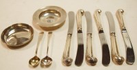 Lot 394 - Assorted silver to include small Armada dish,...