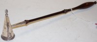 Lot 294 - An early 20th century silver candle snuffer on...
