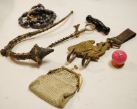 Lot 413 - Mixed lot to include ladies chain link evening...