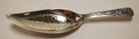 Lot 451 - A late Georgian silver caddy spoon, having...