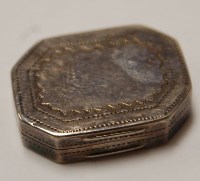 Lot 485 - An early 19th century silver bright cut...