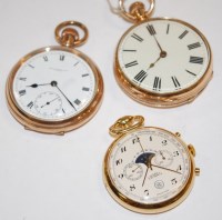 Lot 551 - Thomas Russell & Son of Liverpool gold plated...