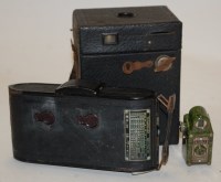 Lot 600 - A Victorian walnut jewellery box and contents...
