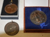 Lot 636 - A boxed Smallholder Championship bronze medal;...