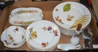 Lot 748 - A collection of Royal Worcester oven-to-table...